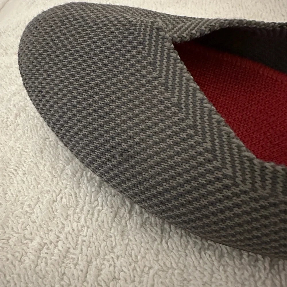 Rothy's Women's Gray and Red Flats - Picture 7 of 7